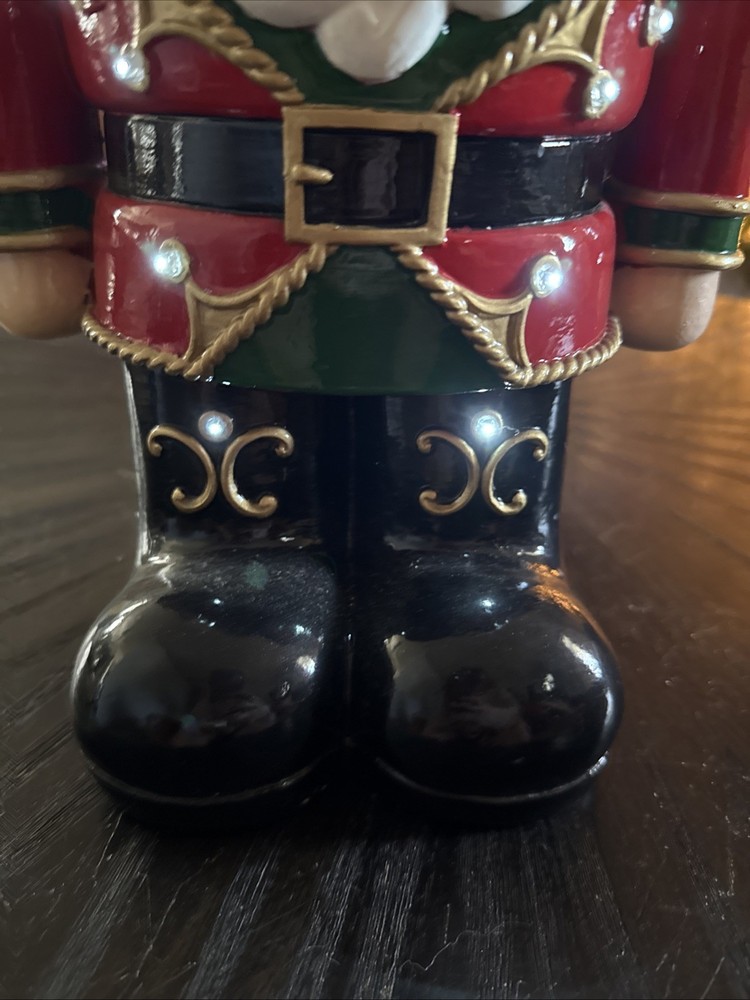 17" Nutcracker With LED Lights - New