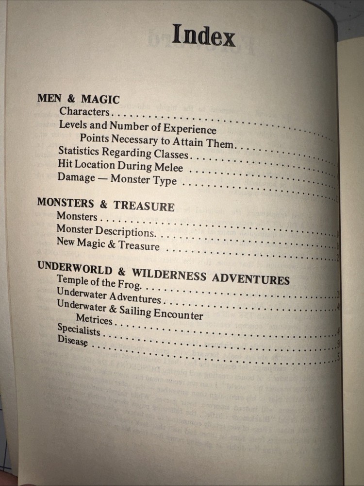 Dungeons & Dragons Blackmoor Supplement II TSR 2004, 3rd Printing