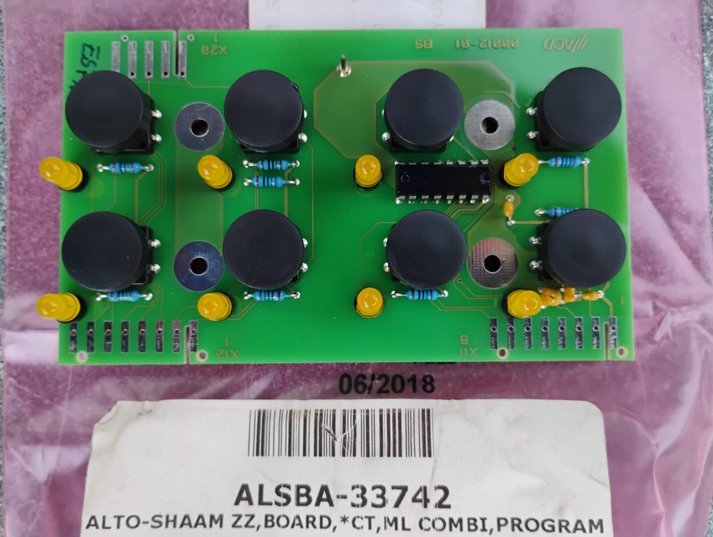 Alto Shaam BA-33742 Program Module Board ZZ,BOARD,CT,ML COMBI,PROGRAM