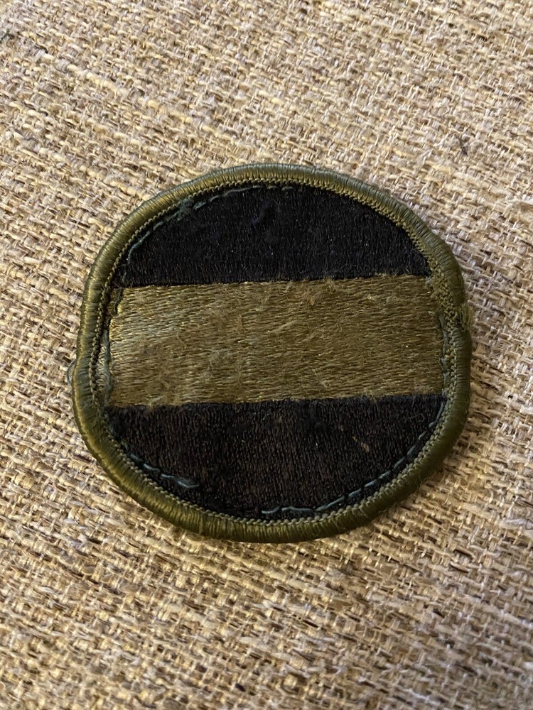 US Army Forces Command Round Subdued Patch FORSCOM INV4304