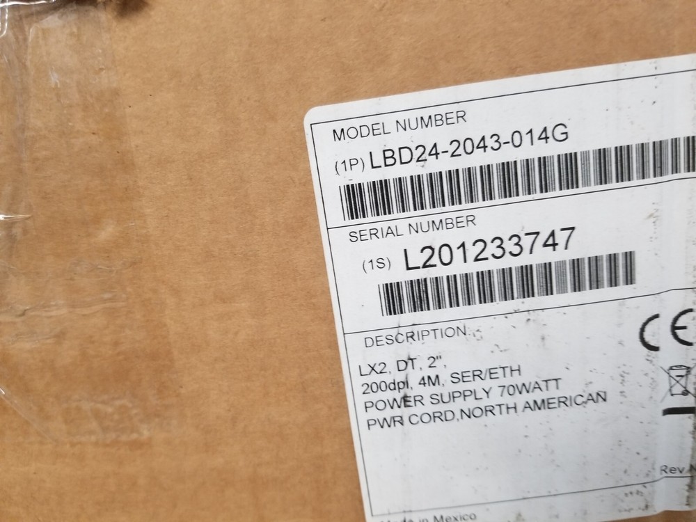 CognitiveTPG LBD24-2043-014G Barcode Label Printer