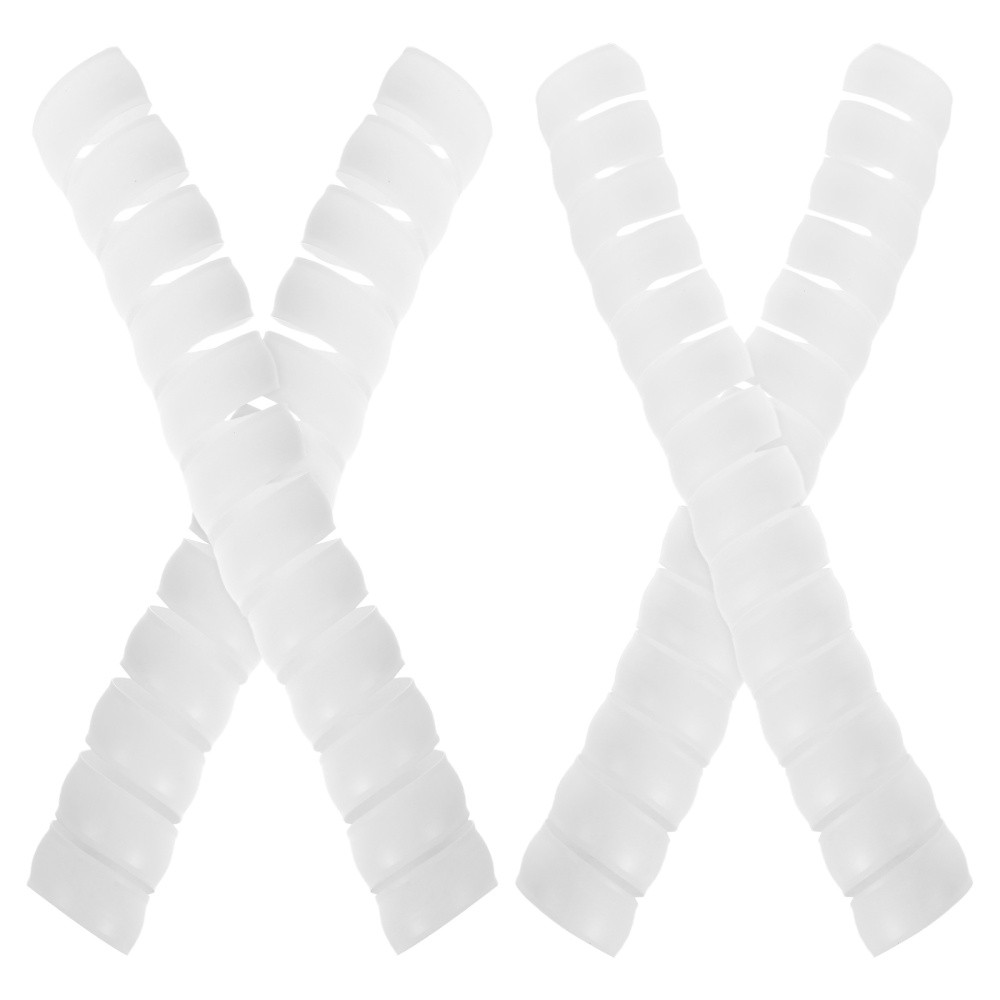 4 Pcs Plastic Tree Bark Protector Cover for Spiral Trunk Guards Saplings