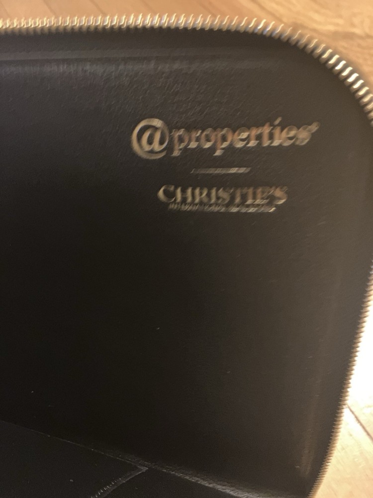 Black Leather-like Portfolio