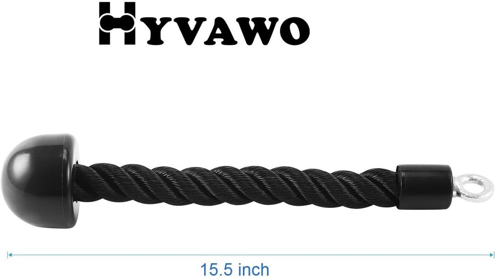 Pull Down Rope Single Grip Tricep Bicep Exercise Attachment for Cable Machines G