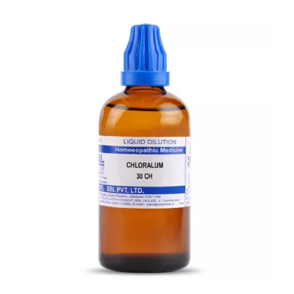 SBL Homeopathic Chloralum (30 ML / 100 ML) (Select Potency)