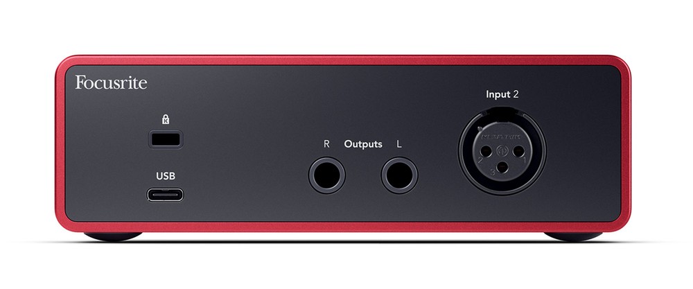 Focusrite Scarlett Solo 4th Gen Studio Recording USB Audio Interface + XLR Cable