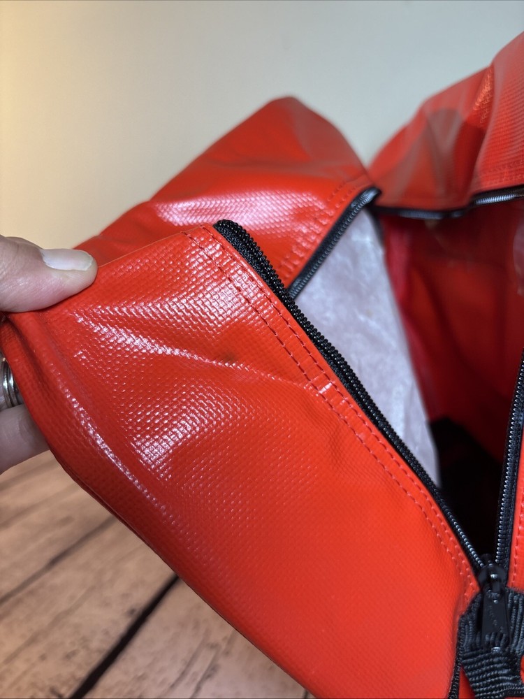 Red Brunswick Bowling Bag With Tag