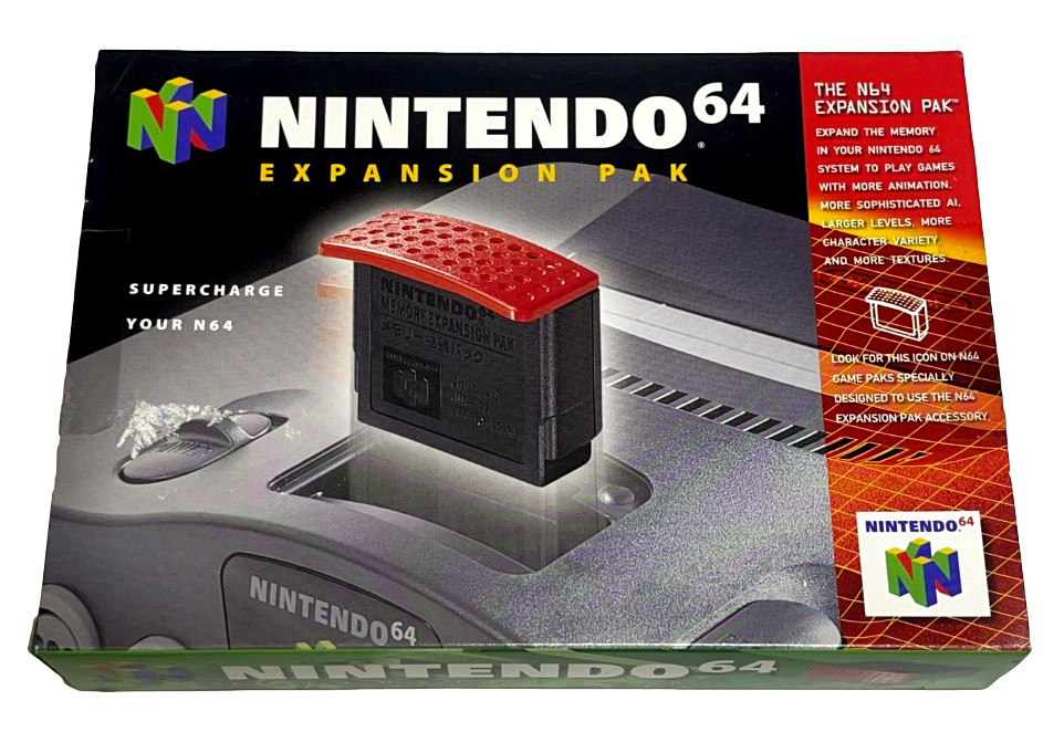 Expansion Pak Nintendo 64 N64 Boxed PAL *Complete with Puller* #1