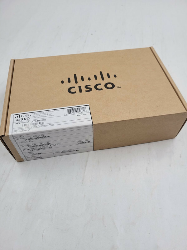 CISCO ATA 191 ANALOG TELEPHONE ADAPTER ATA191-K9