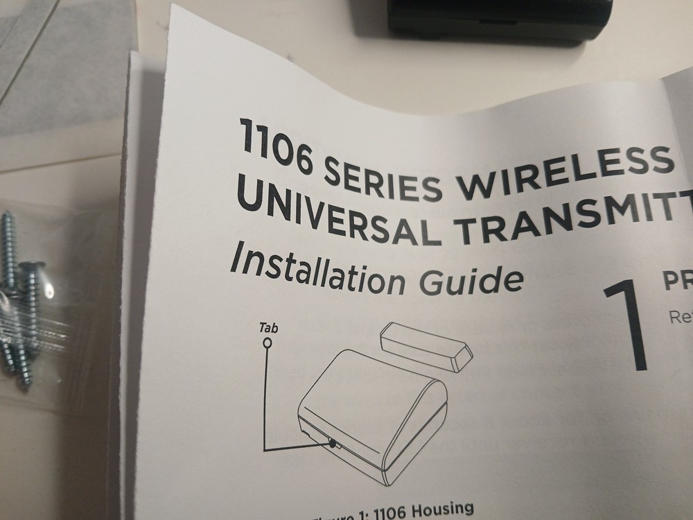 DMP 1106-B Wireless Universal Transmitter, Black