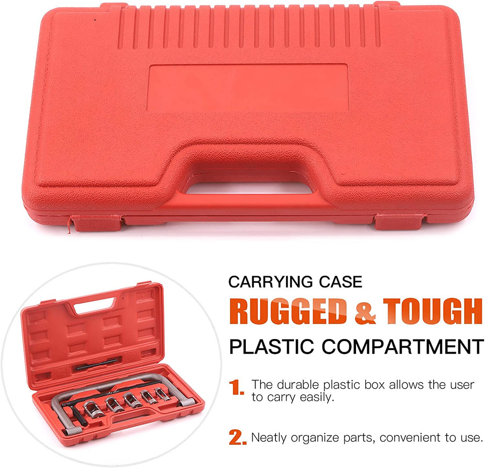 Tanstic 12Pcs Valve Spring Compressor with Valve Lapper Set Auto Compression C-C