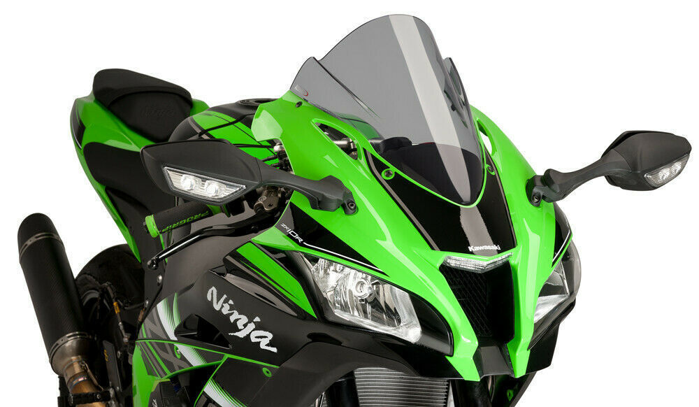 PUIG 8912H Racing Windscreen, Smoke