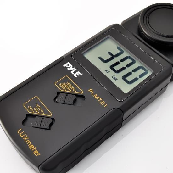 Pyle Lux Light Meter 20000 Range W/ 2X Per Second Sampling PLMT21