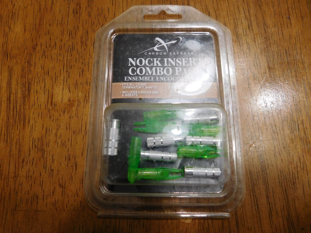 Carbon Express Nock Insert Combo Pack W3004