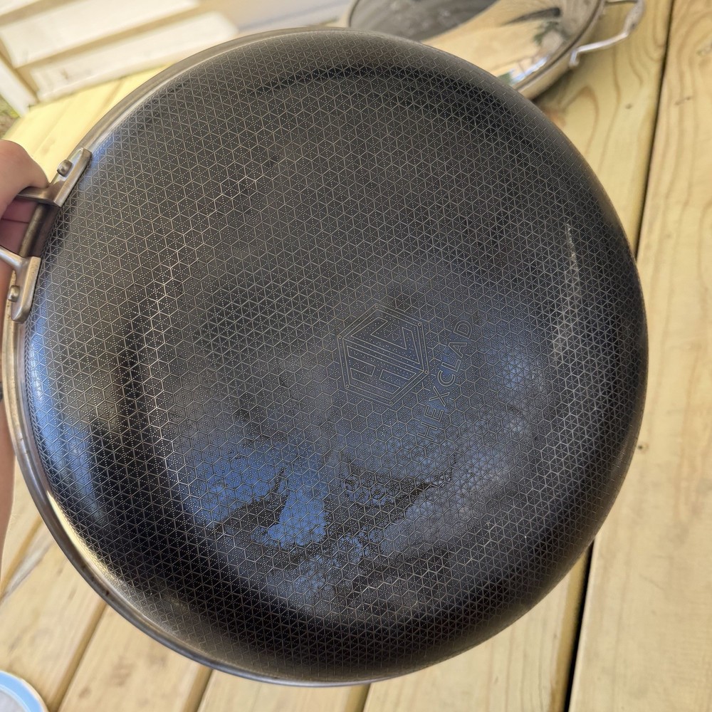 Hexclad Hybrid Cookware 10 Piece Set Preowned Great Condition