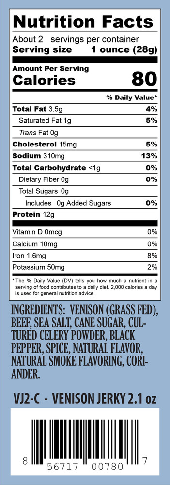 Greenhorn Sampler - Venison