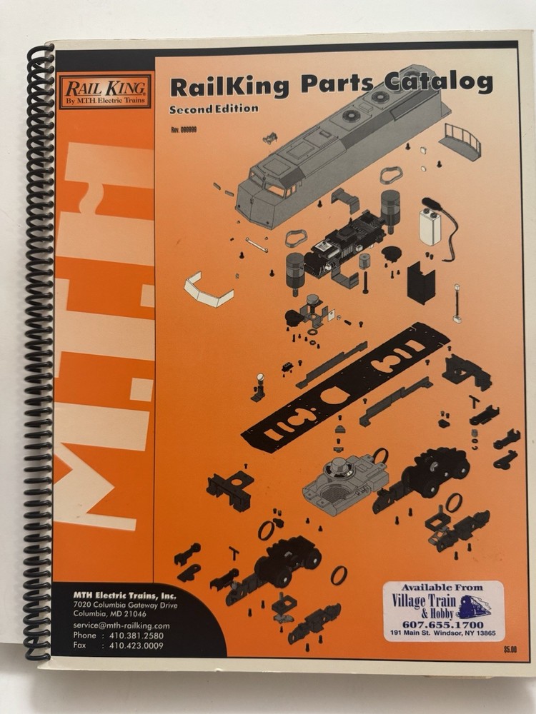 Rail King Parts Catalog,  Second Edition