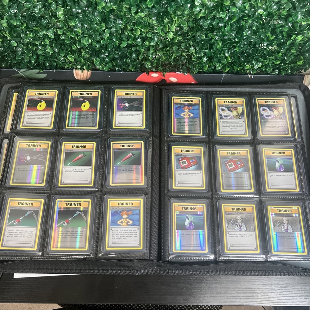 Pokemon XY Evolutions Complete Master Set w/ Top Loader Binder & Players Guide