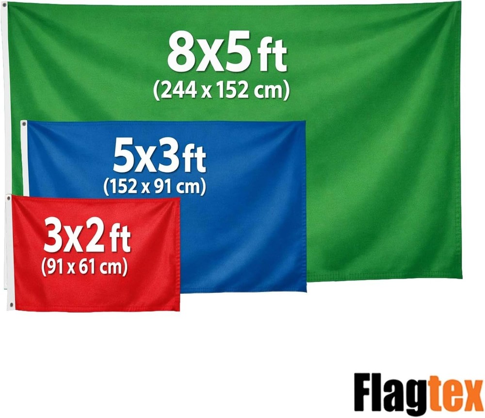 Double-Sided Remembrance Flag 3ft x 2ft - Brass Eyelets for Security