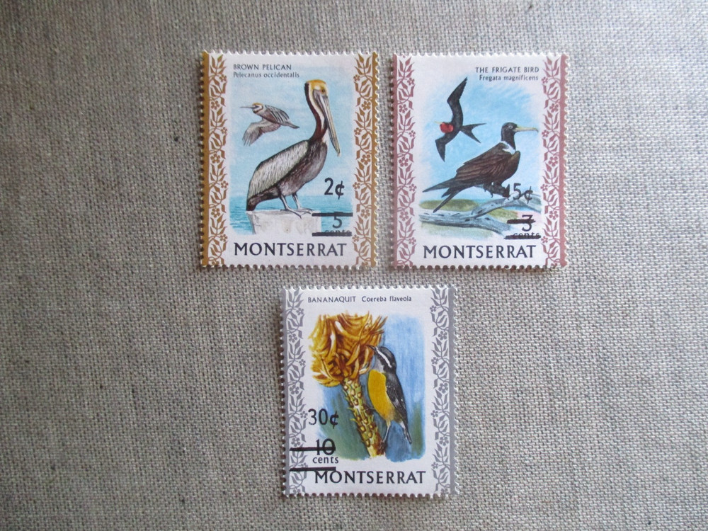 Montserrat, Scott# 337-339, MH