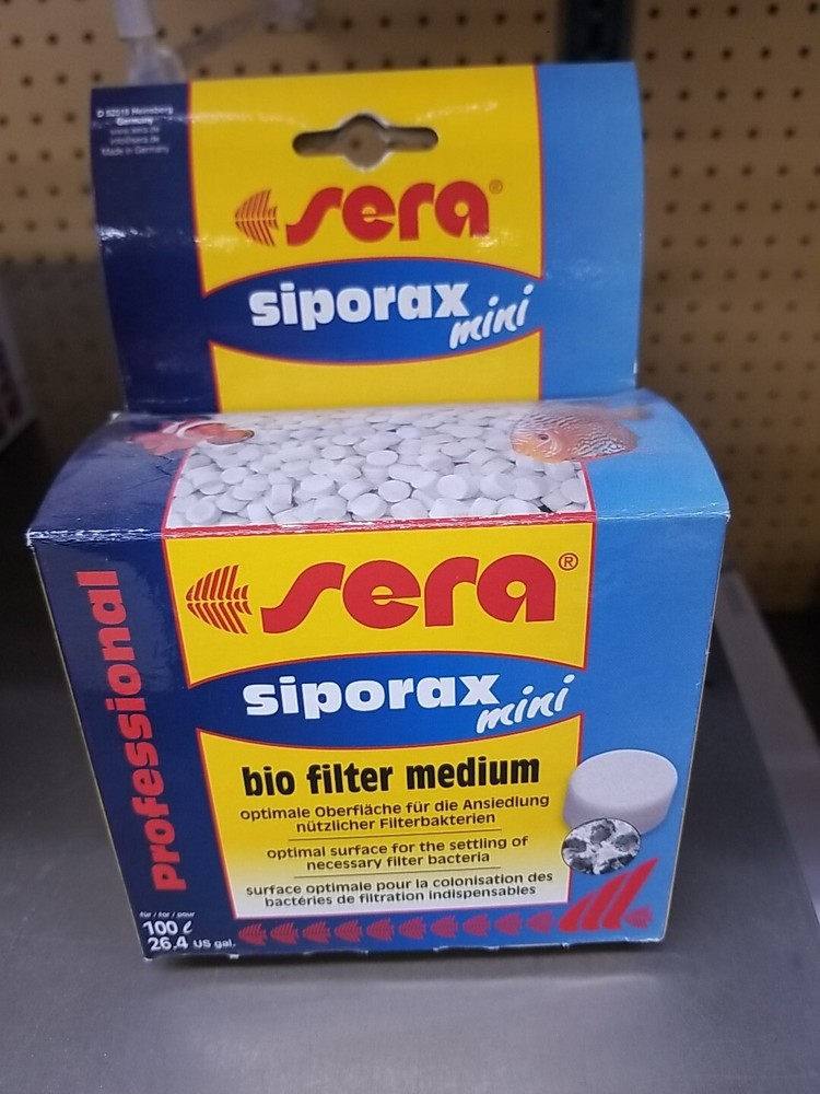 Siporax Mini (4.5 oz) Bio Filter Media - Sera