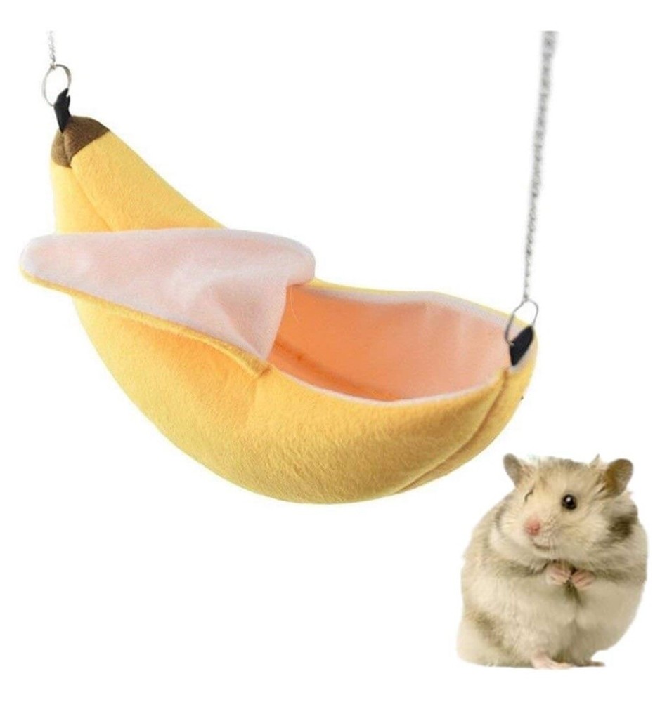 2-pack Small Pet Banana Hammocks NEW IN PACKAGE