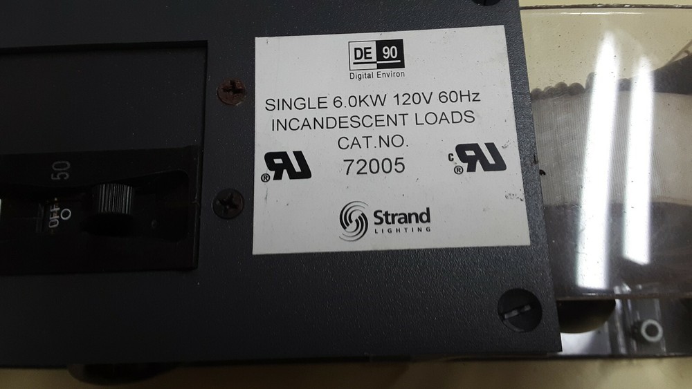 Strand Lighting DE90 Dimmer Module Theater Controls 120v. #A144