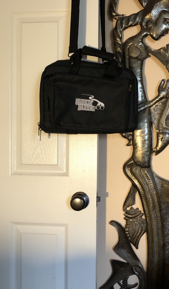 USPEACEKEEPERS MINI RANGE BAG/Case,  Embroidered : Smoking Barrel