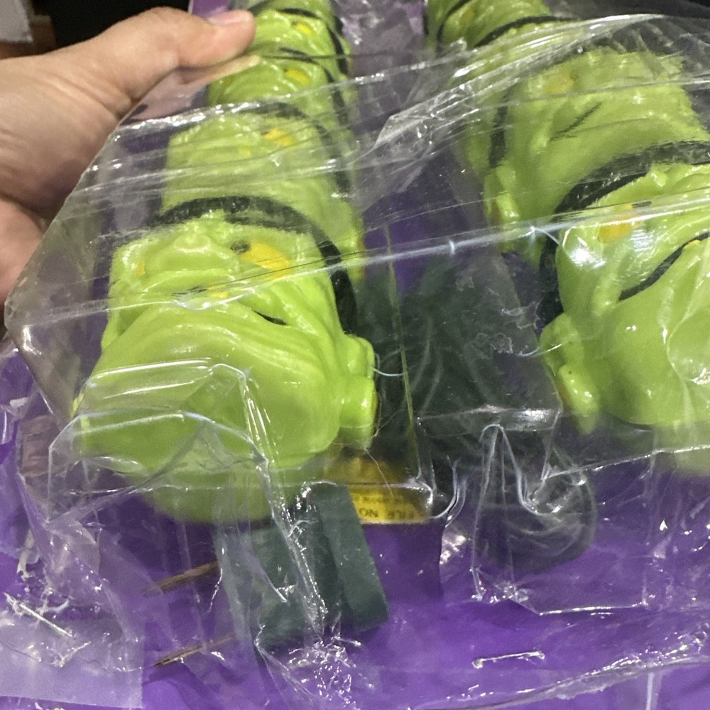 New 10 Frankenstein head Halloween String Light Covers Blow Mold w/lights Work