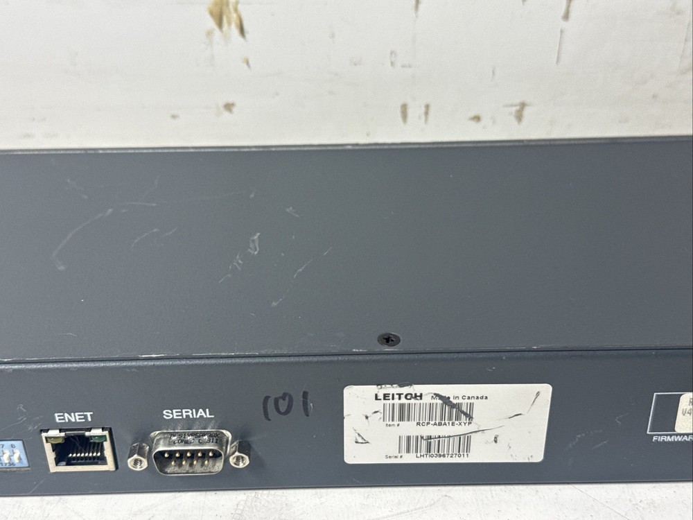 Harris Leitch ABA1E-XYP ABA1EXYp 1U Alphanumeric Break Away Remote Panel