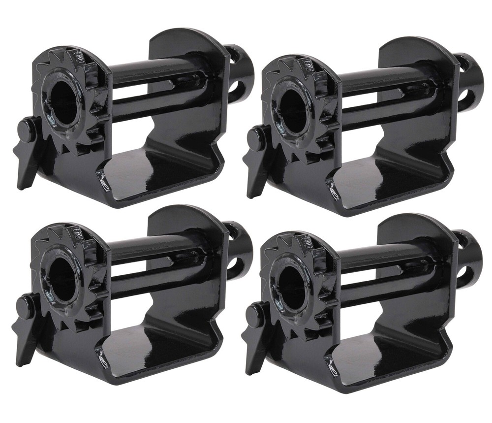 (4 Pack) Trailer Winch - Standard Sliding C Track - Low Profile