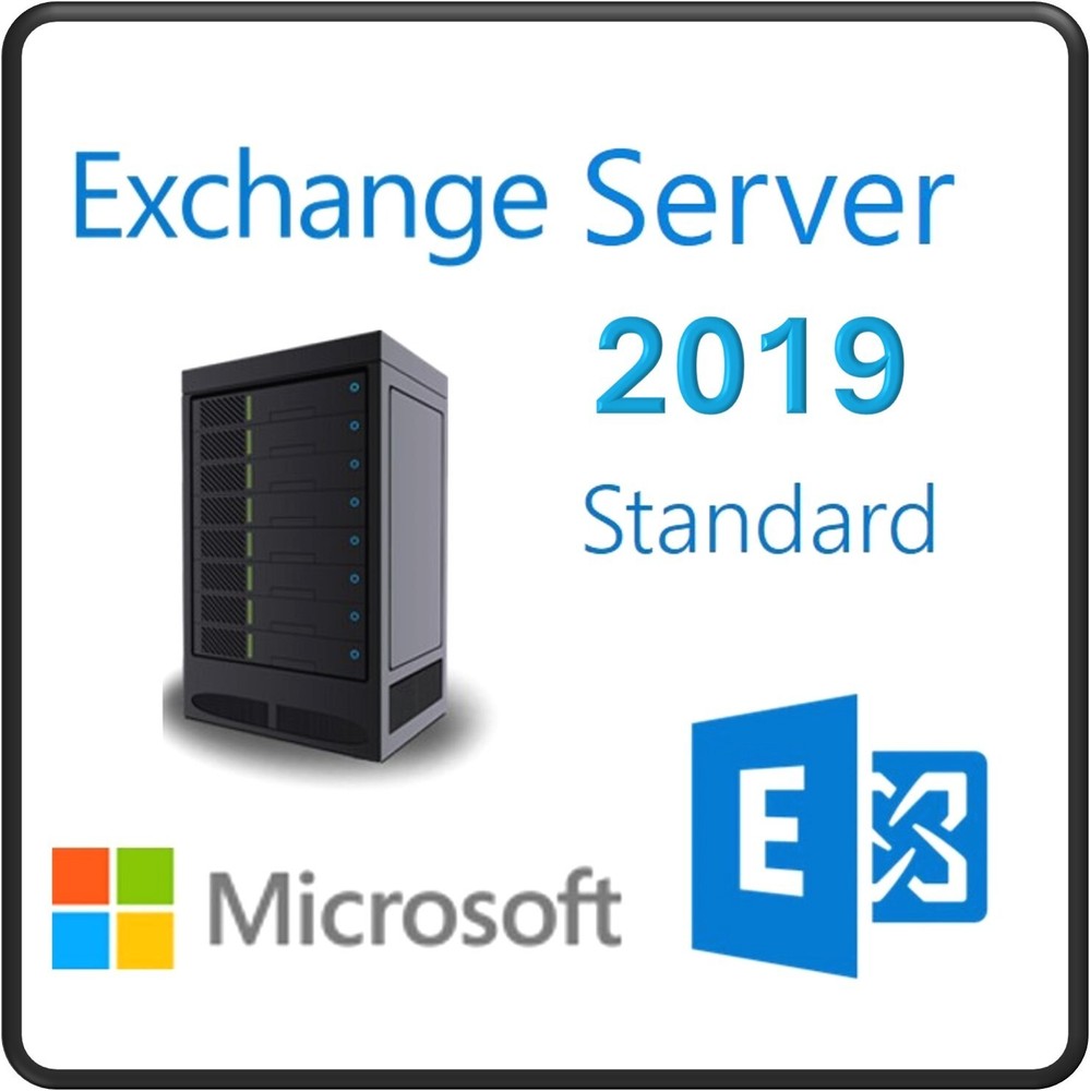 Microsoft Exchange Server 2019 Standard Edition (On-Premises) - DVD x64