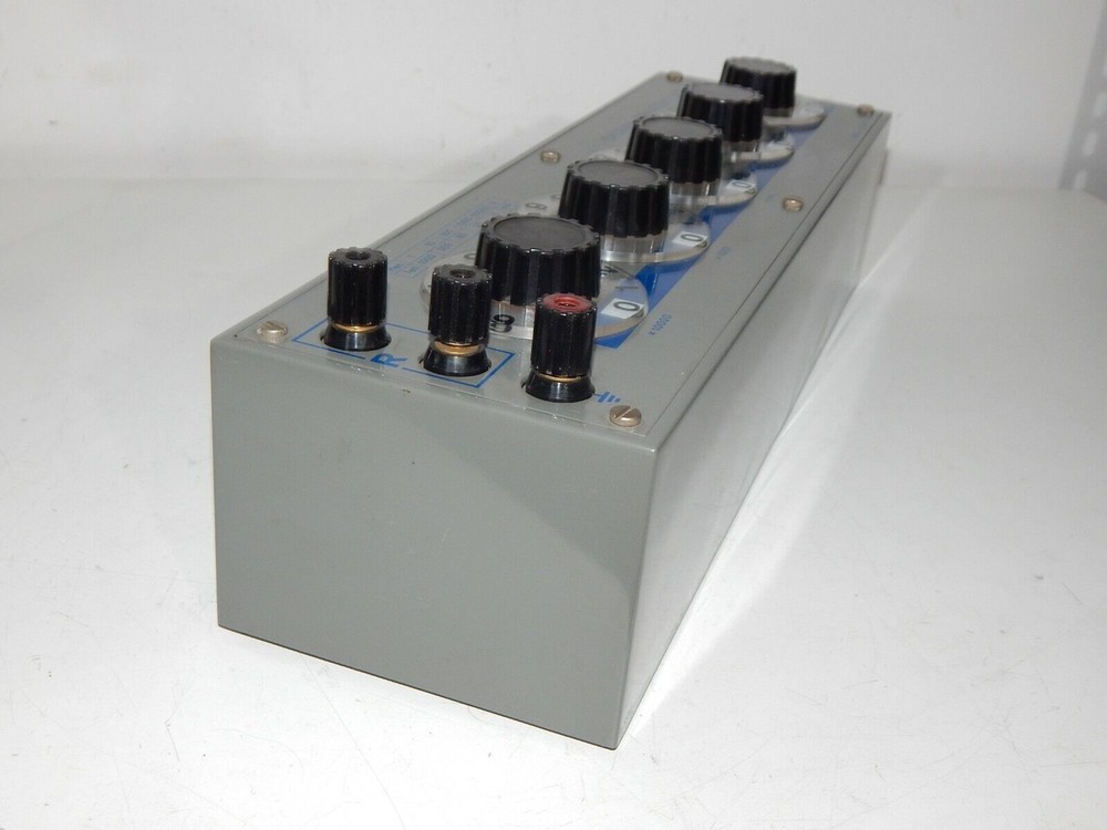 Crank Resistor D15 Resistor Box Box Precision Variable 0-99999 Ohm 0.1