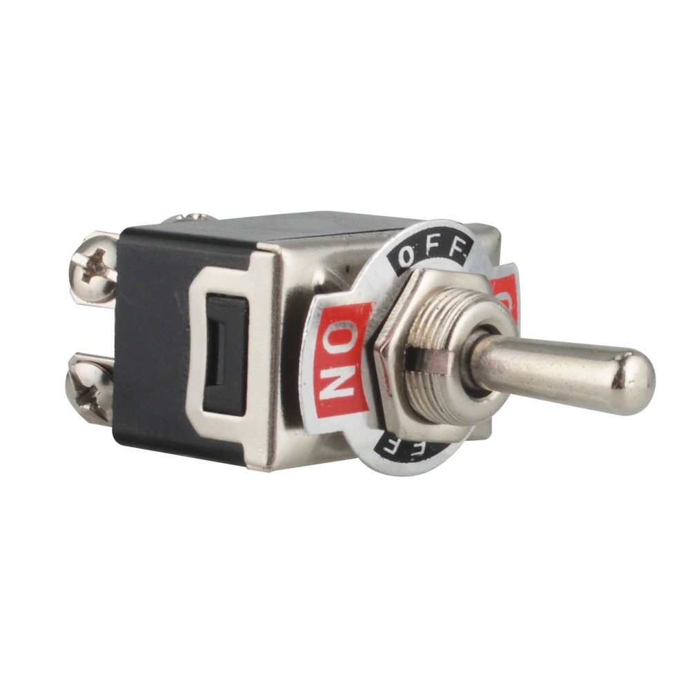 DPDT 2 Pole Double Throw 6 Term On/Off Heavy Duty 20A 250V Toggle Switch Control