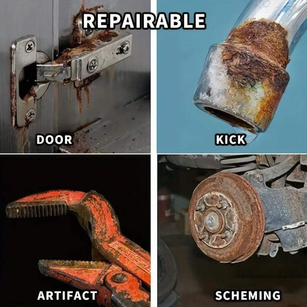 MULTI-Purpose Car Rust Removal Spray Rust Remover Rust Inhibitor Derusting Spray