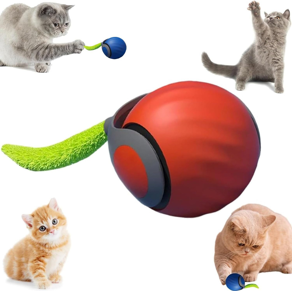 Smart Interactive Cat Toy,2025 New Generation Interactive Cats Toys,Interactive