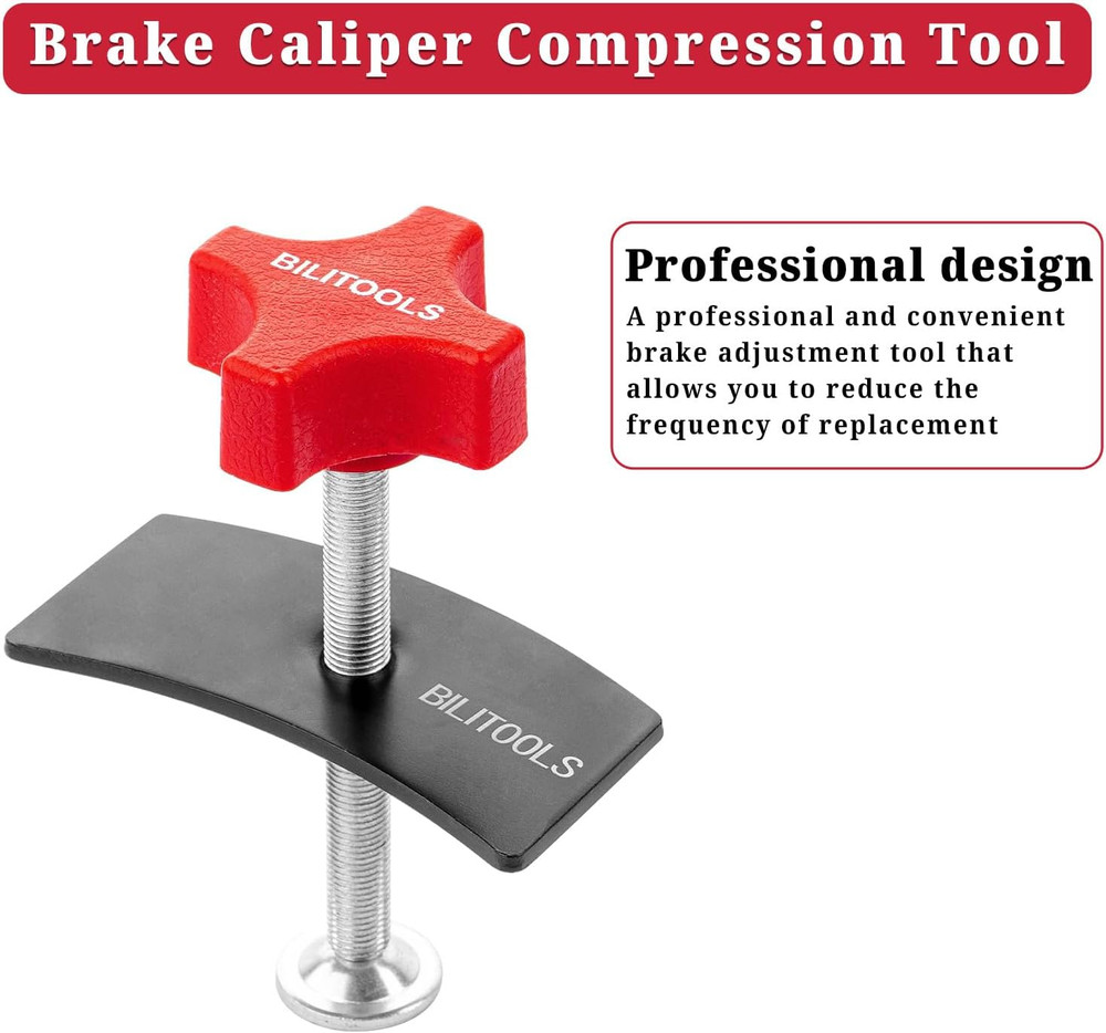 Brake Caliper Compression Tool Piston Compressor for Pad Replacement