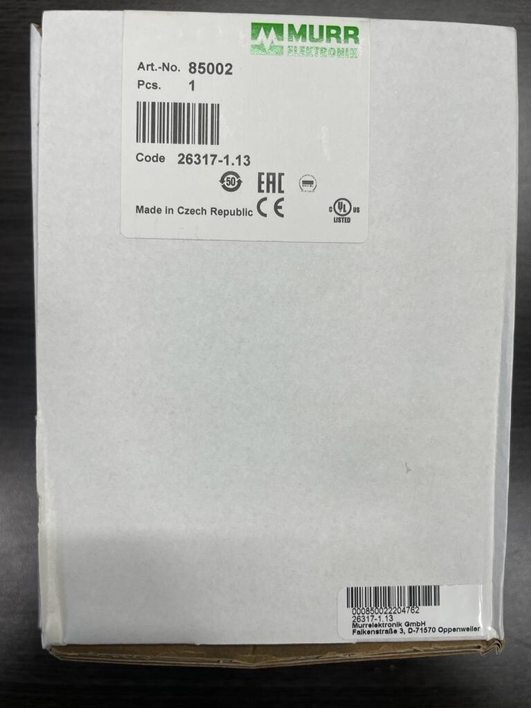 Murr Evolution Power Supply 3-Phase 85002 (BRAND NEW)