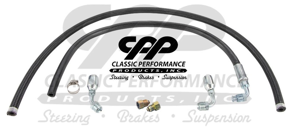 CPP Power Steering Hose Kit and Adapters for LS Conversions LS1 L3 hoses
