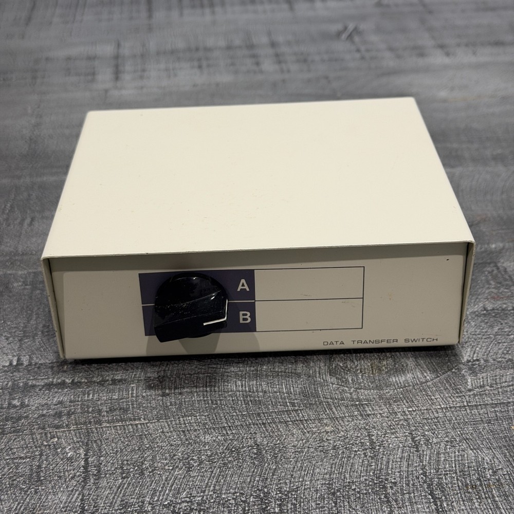 Data Transfer Switch A/B for Computer PC w/Cable
