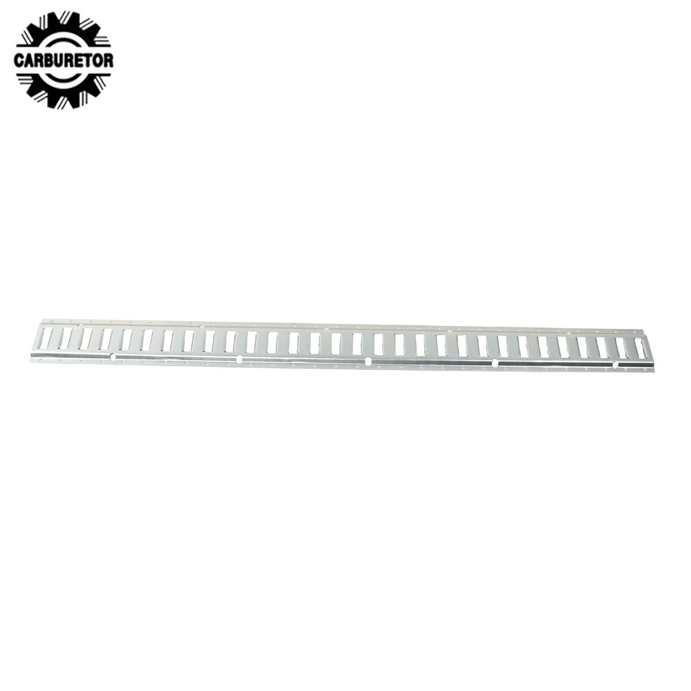 Silver 12 Pack 60" E Track Rail Sections With Mounting Hardware Fit For Garages