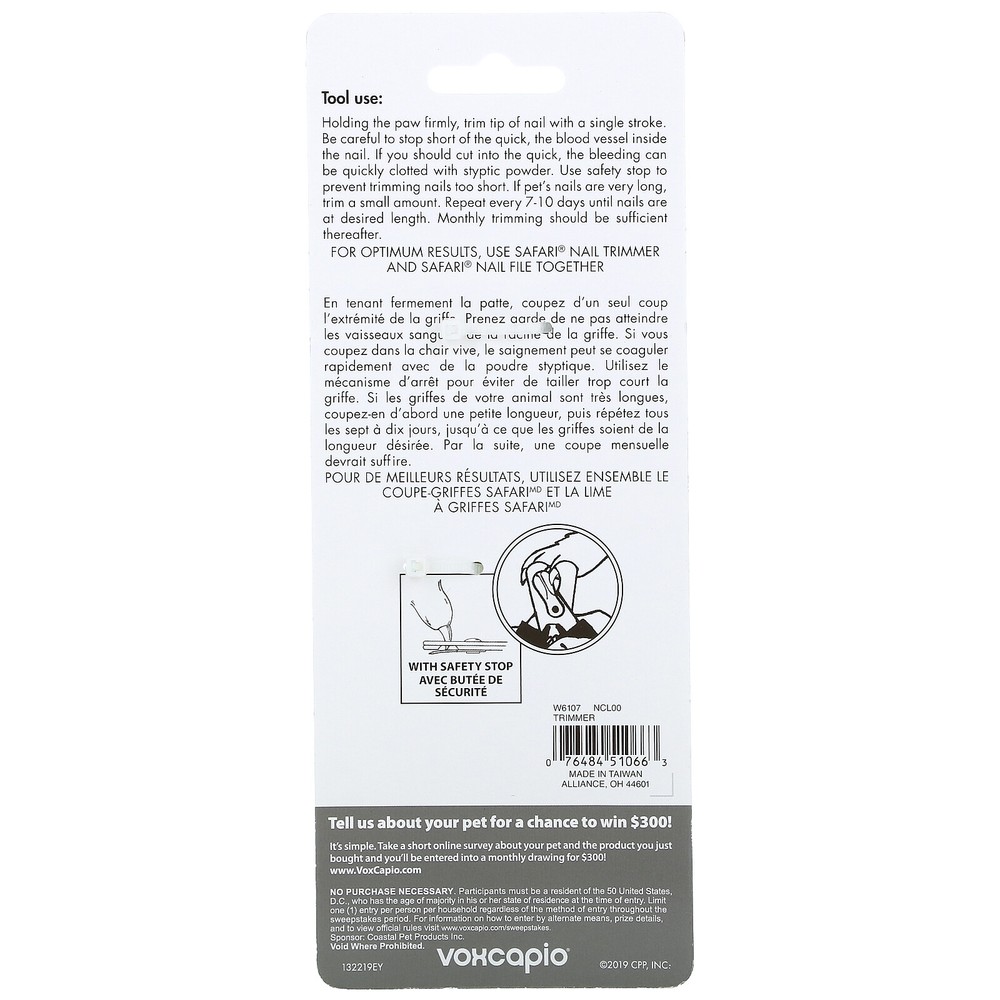 Nail Trimmer for Large Dogs, 1 Count