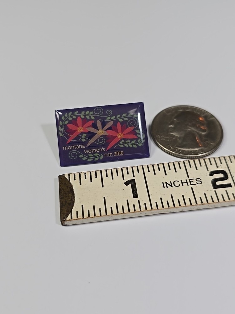 Montana Women's Run 2010 Lapel Pin