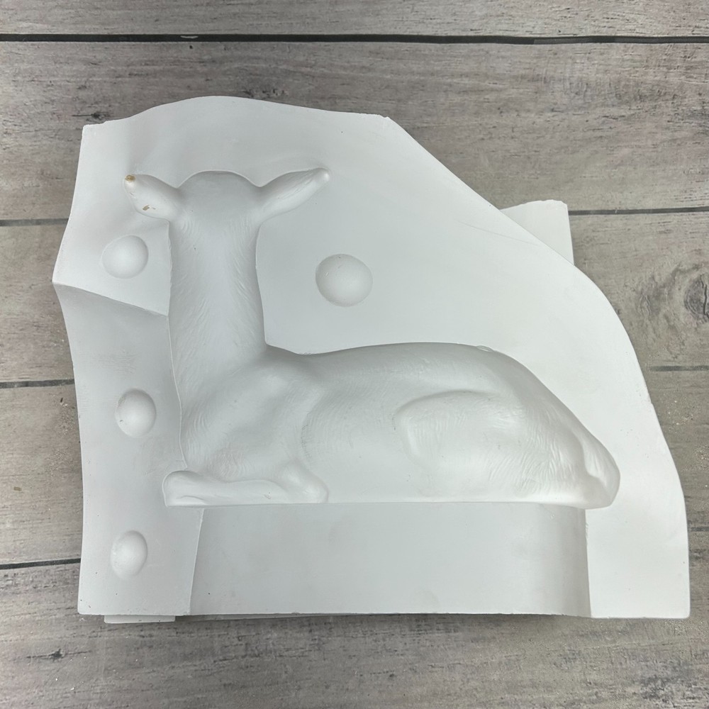 Crest Ceramic Casting Mold L-Deer Laying Down #C-447