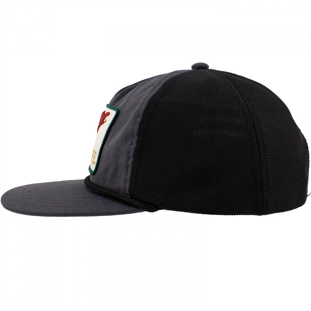 Miller High Life Logo Woven Label Hat Grey