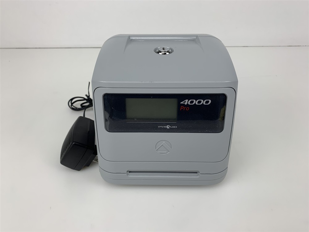 Pyramid 4000 Pro Auto Totaling Time Clock