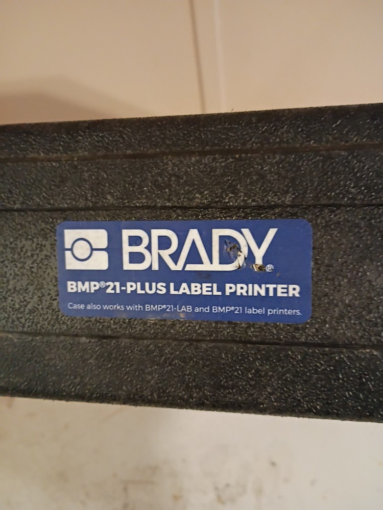 brady bmp21 plus label maker