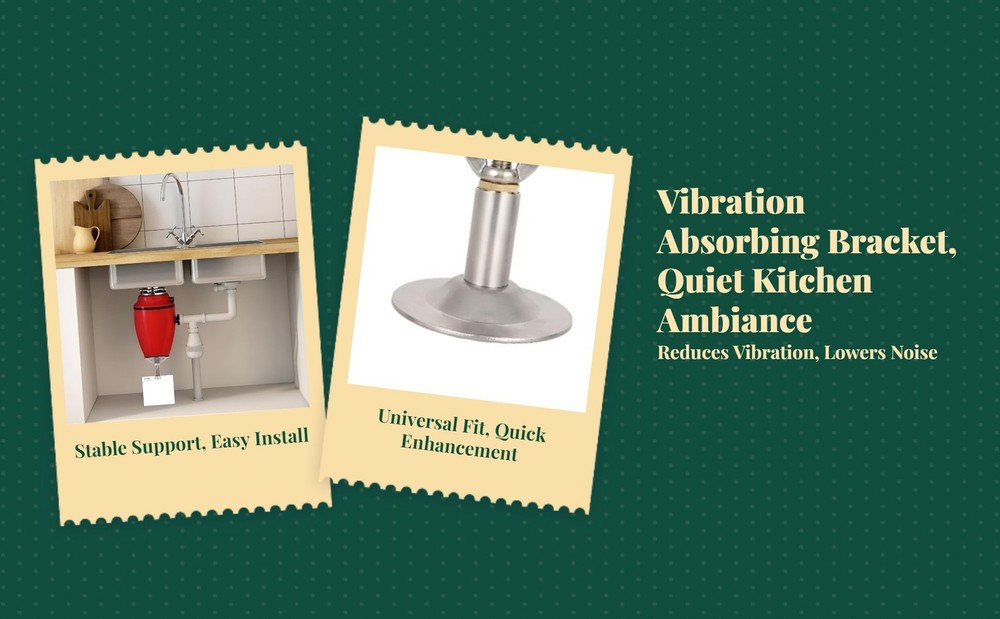 Stainless Steel Garbage Disposal Support Bracket