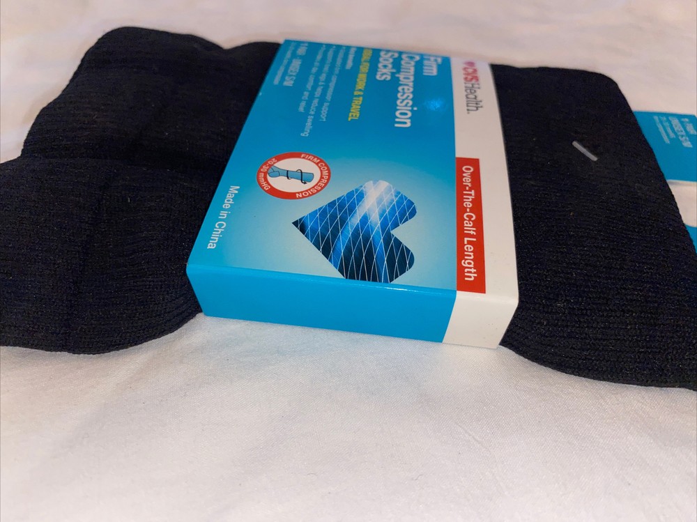 Firm Compression Socks CVS Health unisex S/M