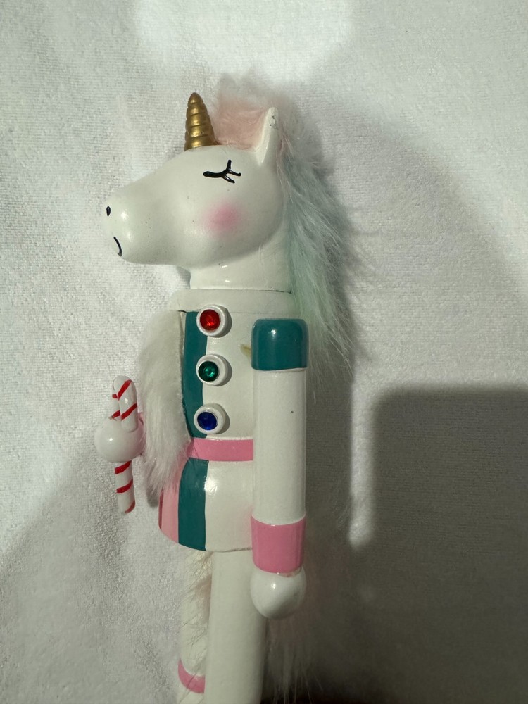 Nutcracker Holiday 16" Pastel Unicorn